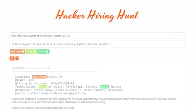 Hacker Hiring Hunt gallery image