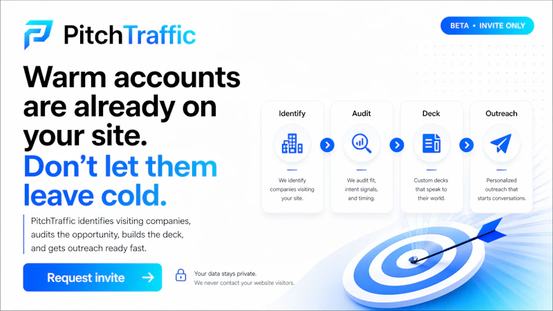 PitchTraffic screenshot 1