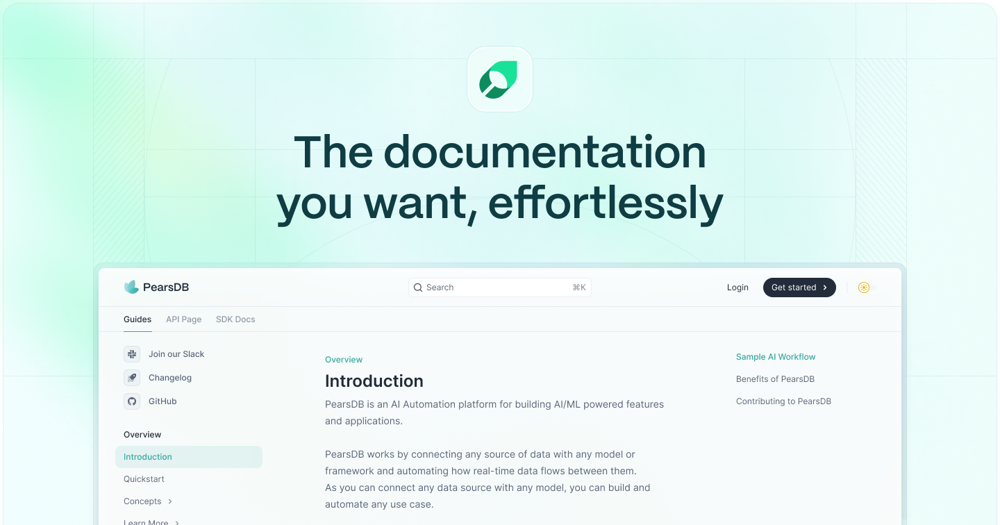Mintlify - Moderne standaard voor documentatie media 1
