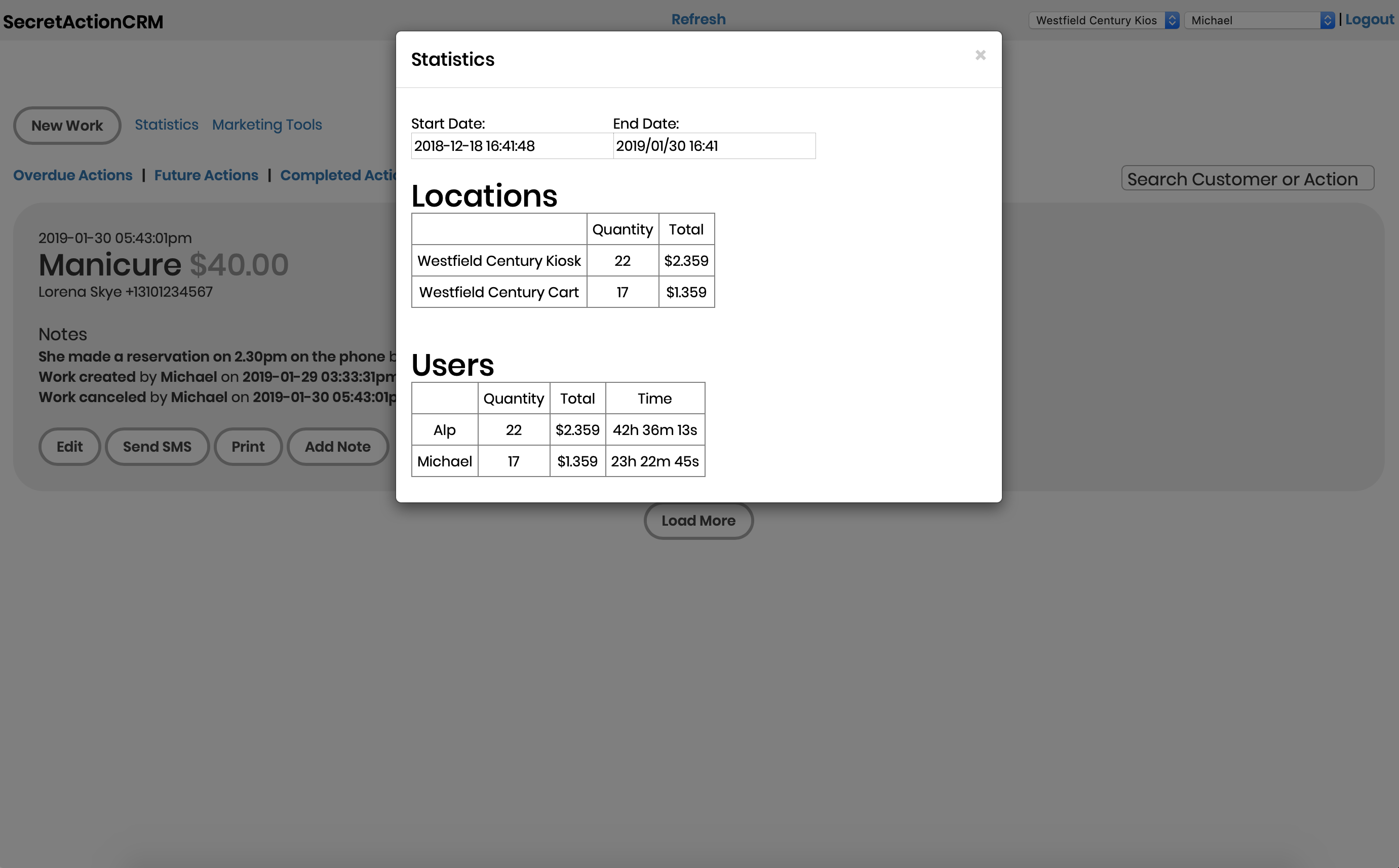 SecretActionCRM gallery image