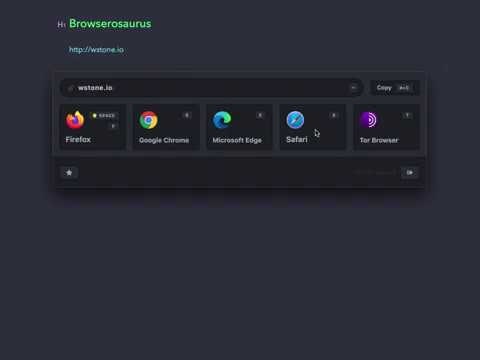 Browserosaurus gallery image