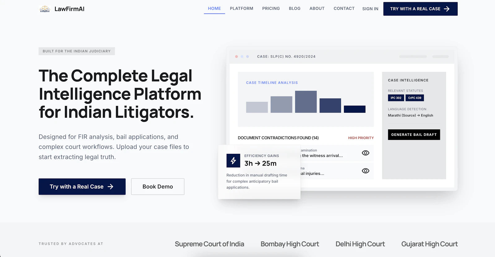 LawFirmAI.in screenshot 2