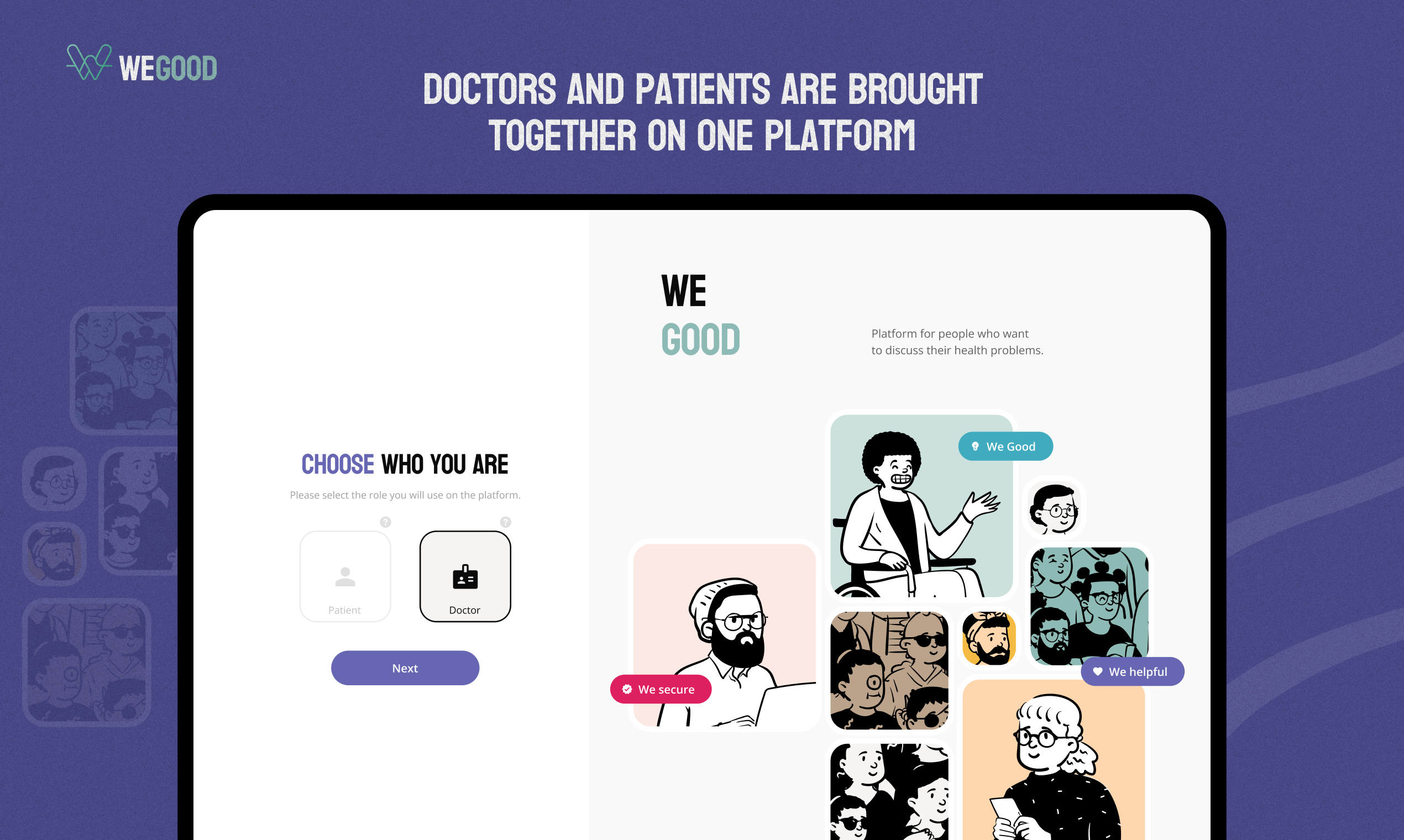 Media Wegood - Platform tanpa nama untuk membincangkan masalah kesihatan anda 7