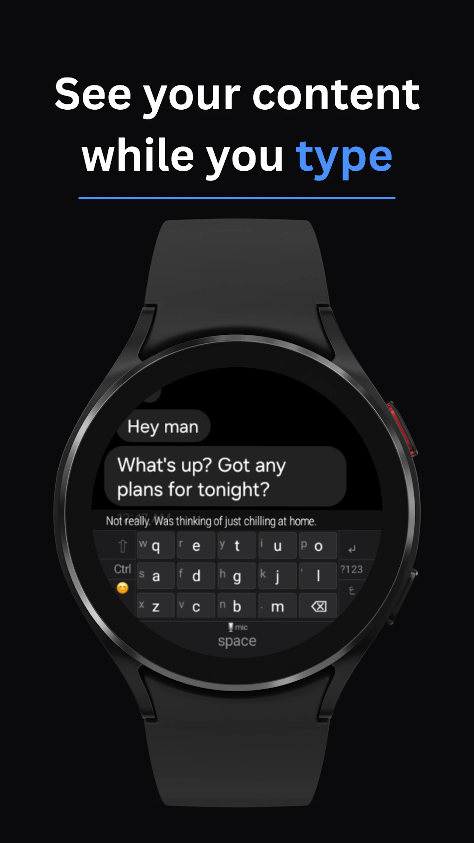 Watchkeys: screenshot 1