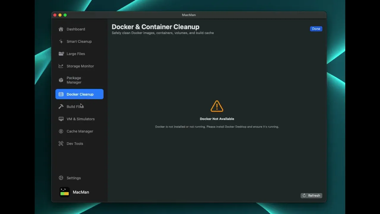 MacMan screenshot 1