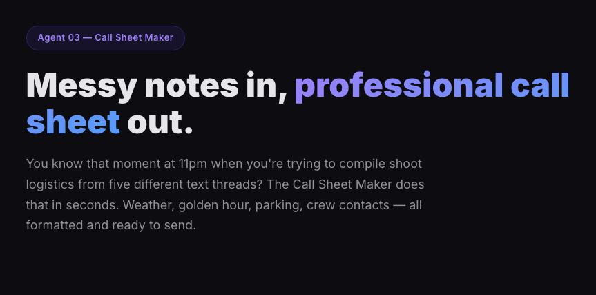 AI Director Agent Toolkit gallery image
