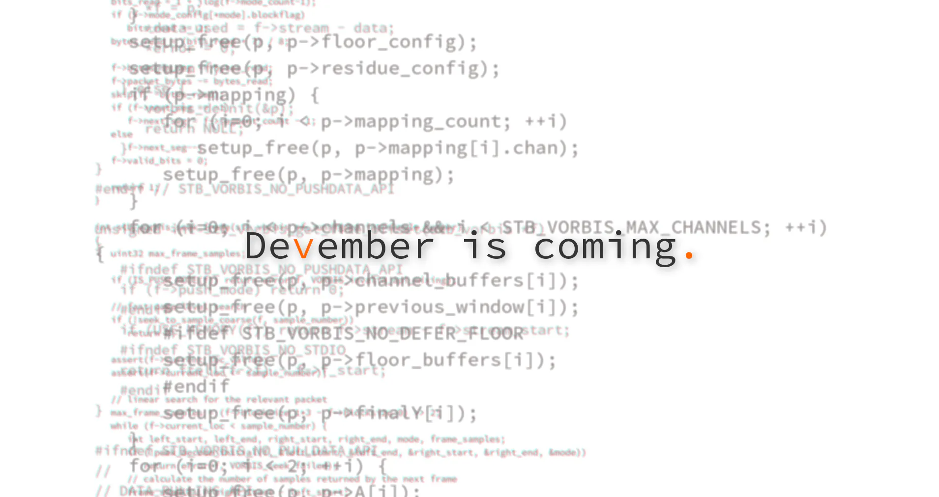 Devember