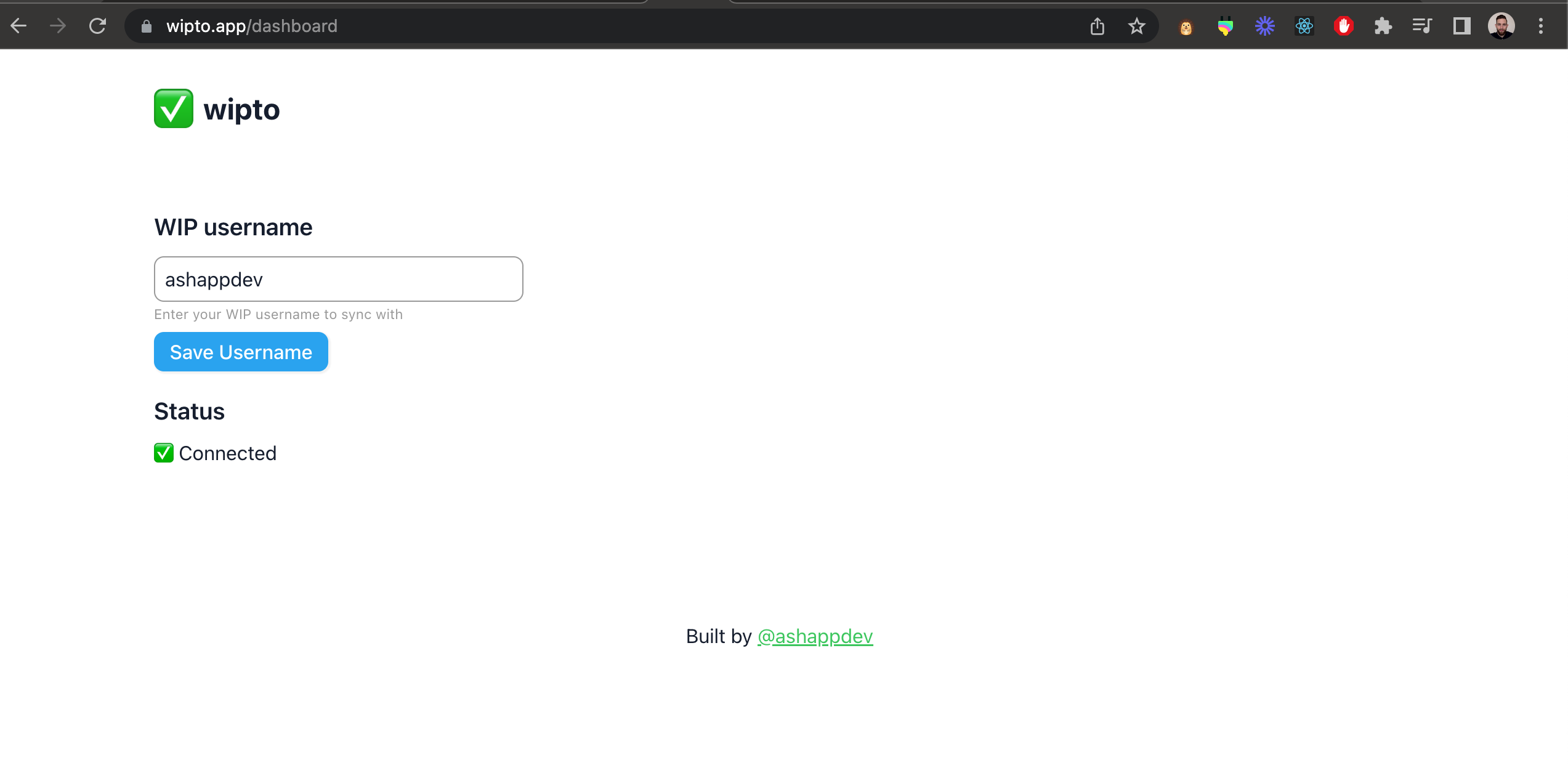 Wipro - Invia i post WIP completati direttamente su Twitter media 2
