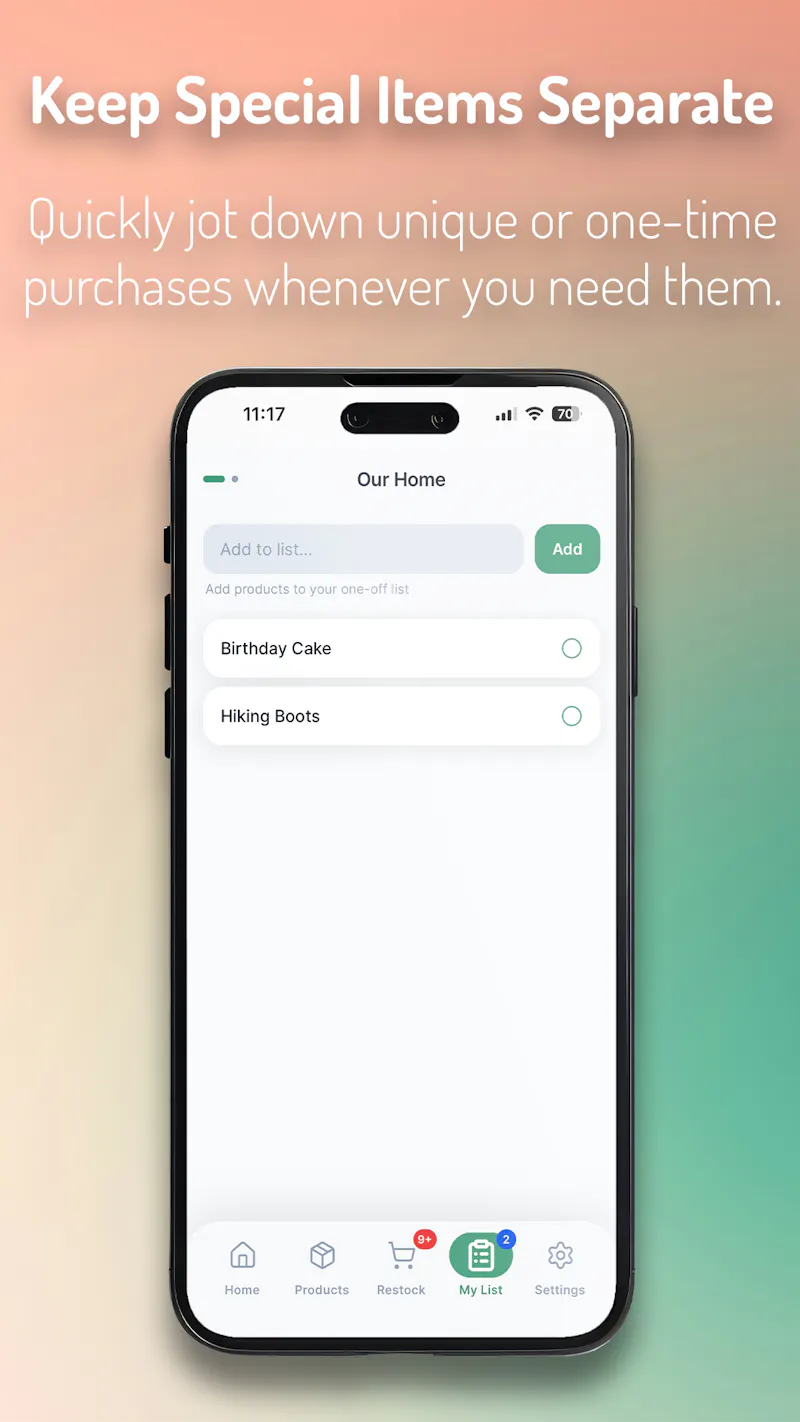 Stocked — Track what matters. screenshot 5