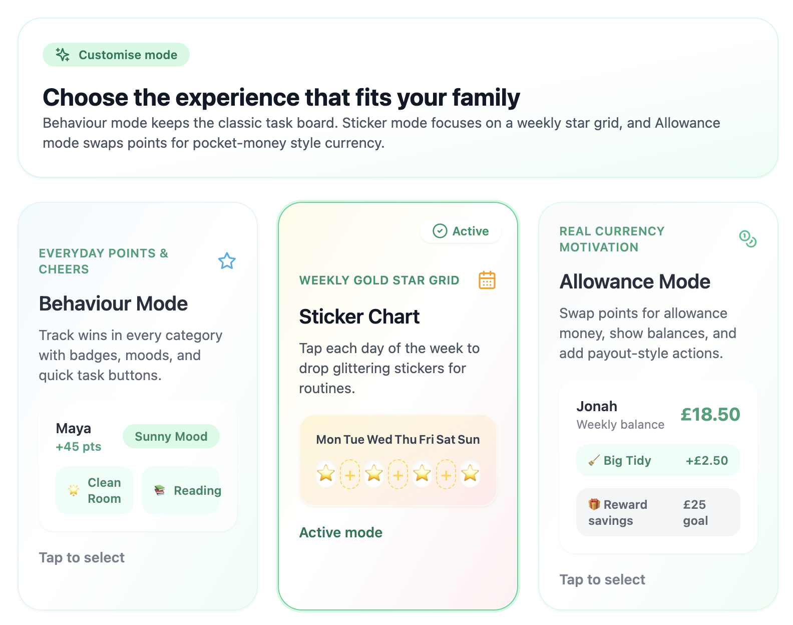 FamilyGoals.io - Screenshot 5 preview