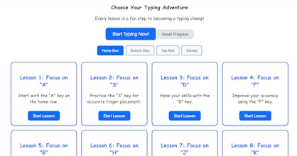 PenguinTyping ā Learn to Type Fast gallery image
