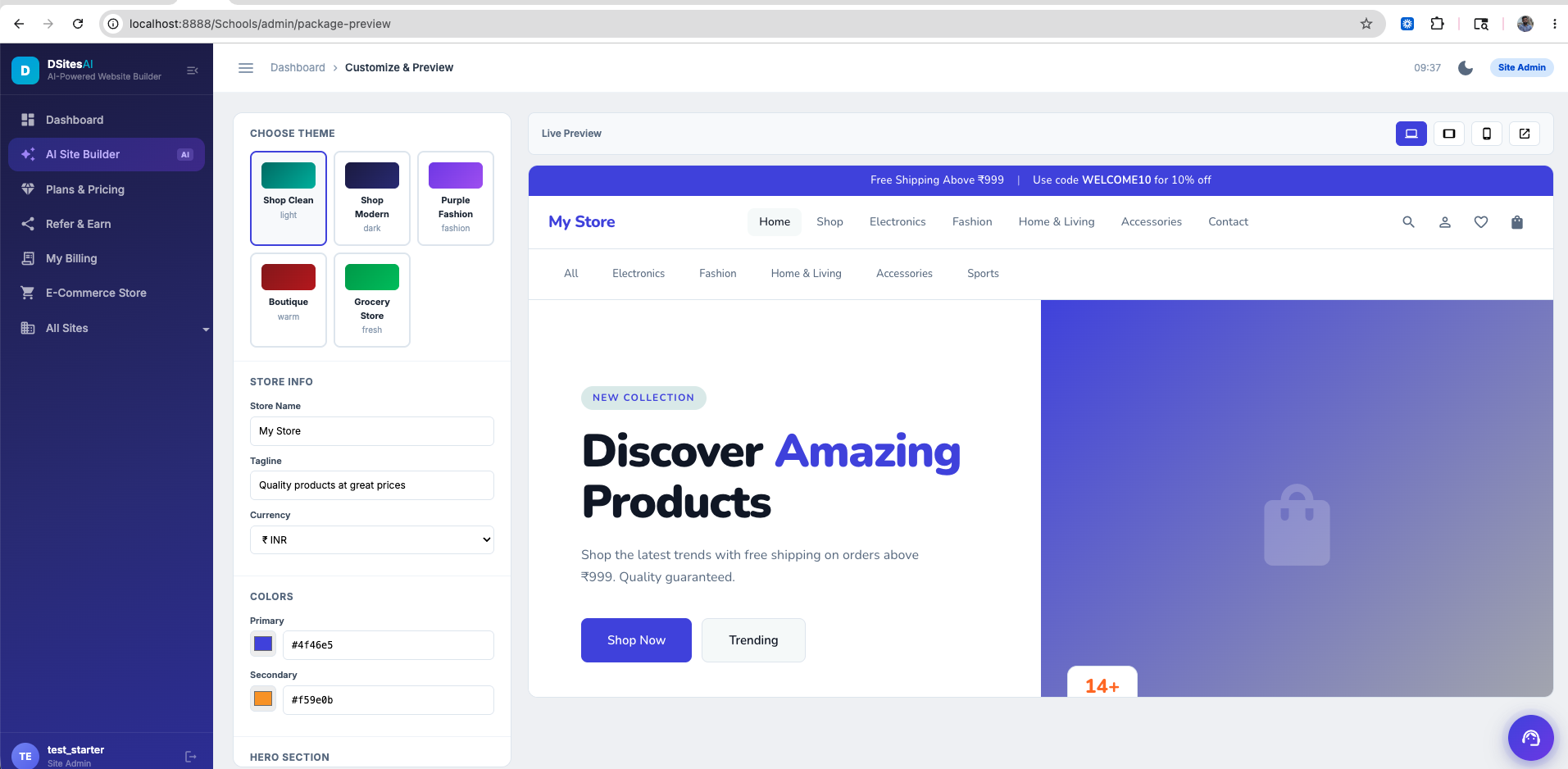 DSites AI gallery image