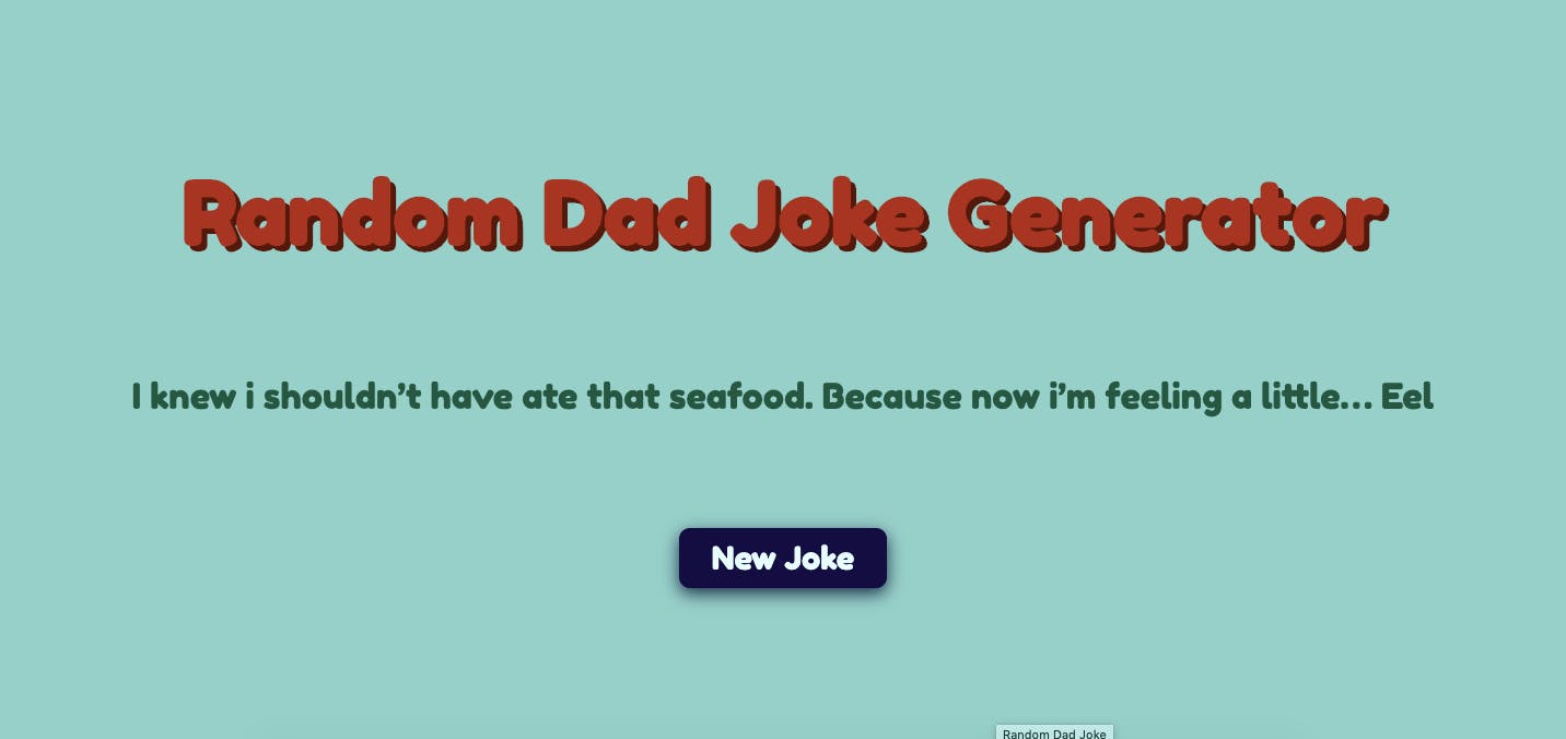 Random Dad Joke Generator media 1