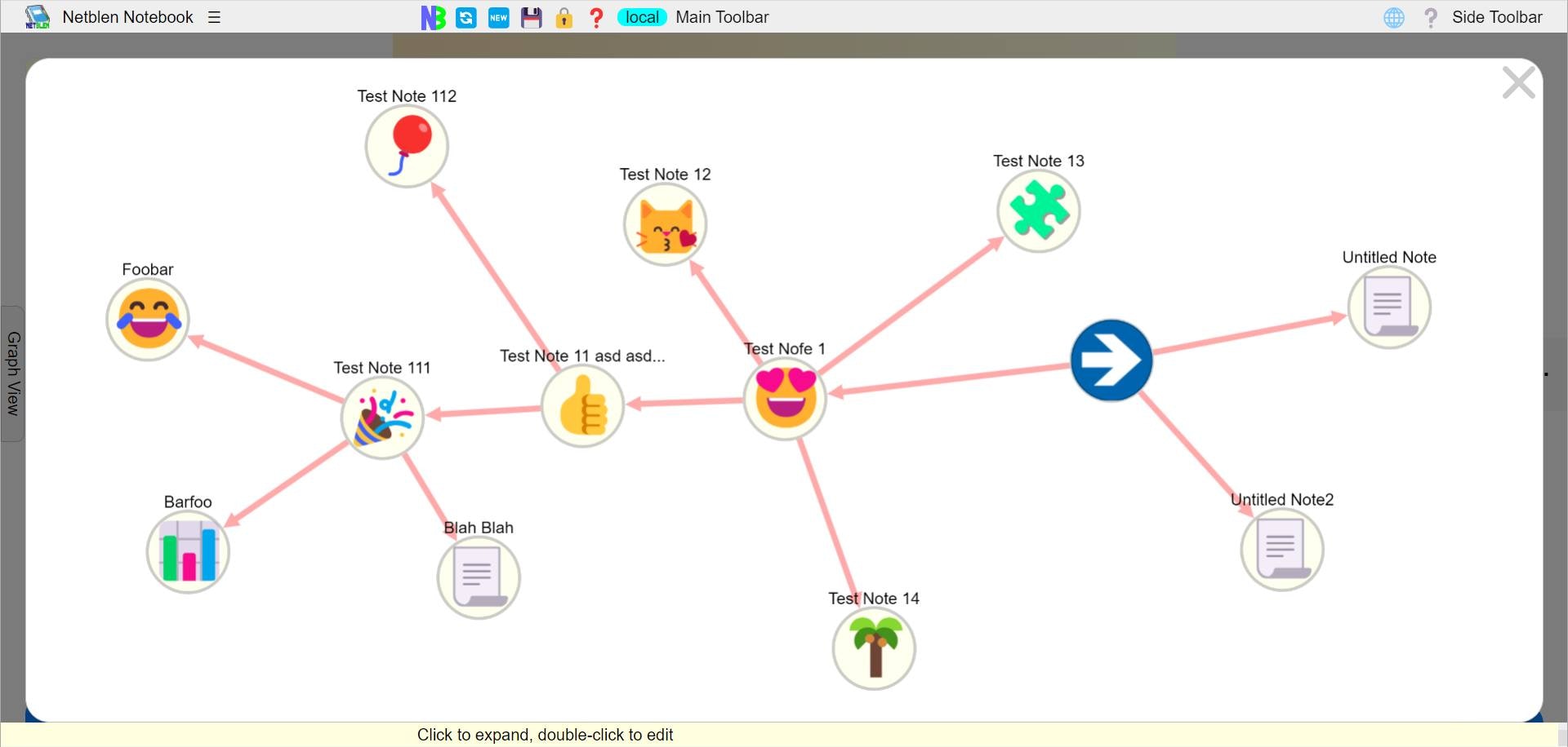 Netblen Notebook - Зашифрованная ноутбука, бесплатная, без рекламы, полнофункциональный, дерево график медиа 2