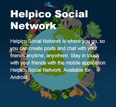 Helpico Social Network