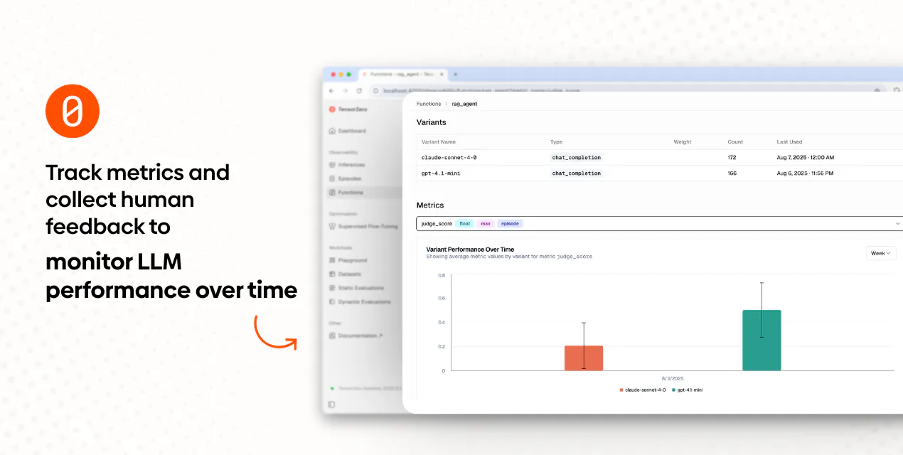 TensorZero: Open-source stack for industrial-grade LLM applications ...
