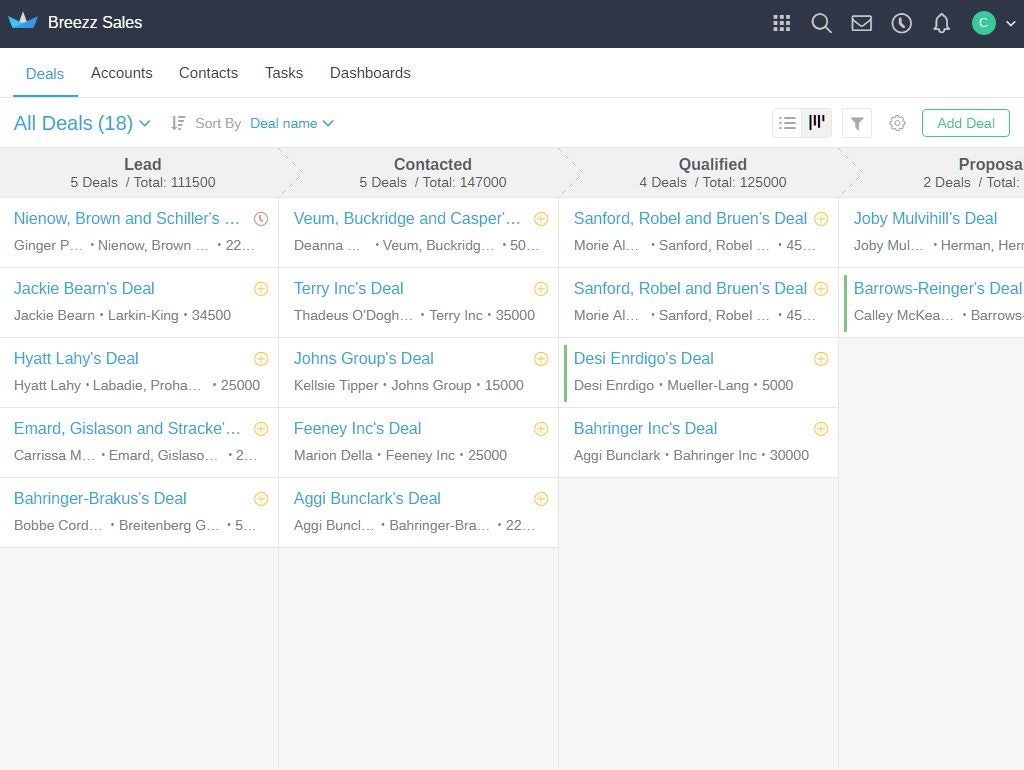Breezz CRM gallery image