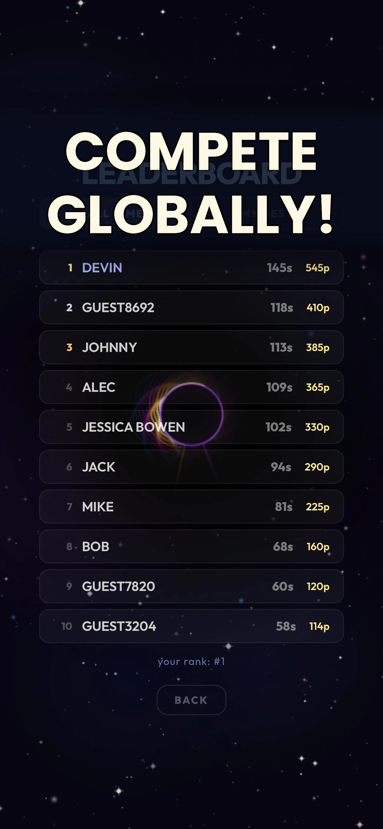 Gravity Well: Black Hole screenshot 3