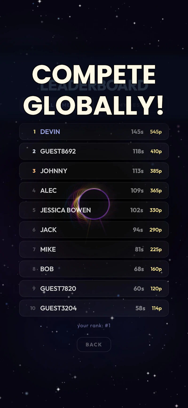 Gravity Well: Black Hole screenshot 3