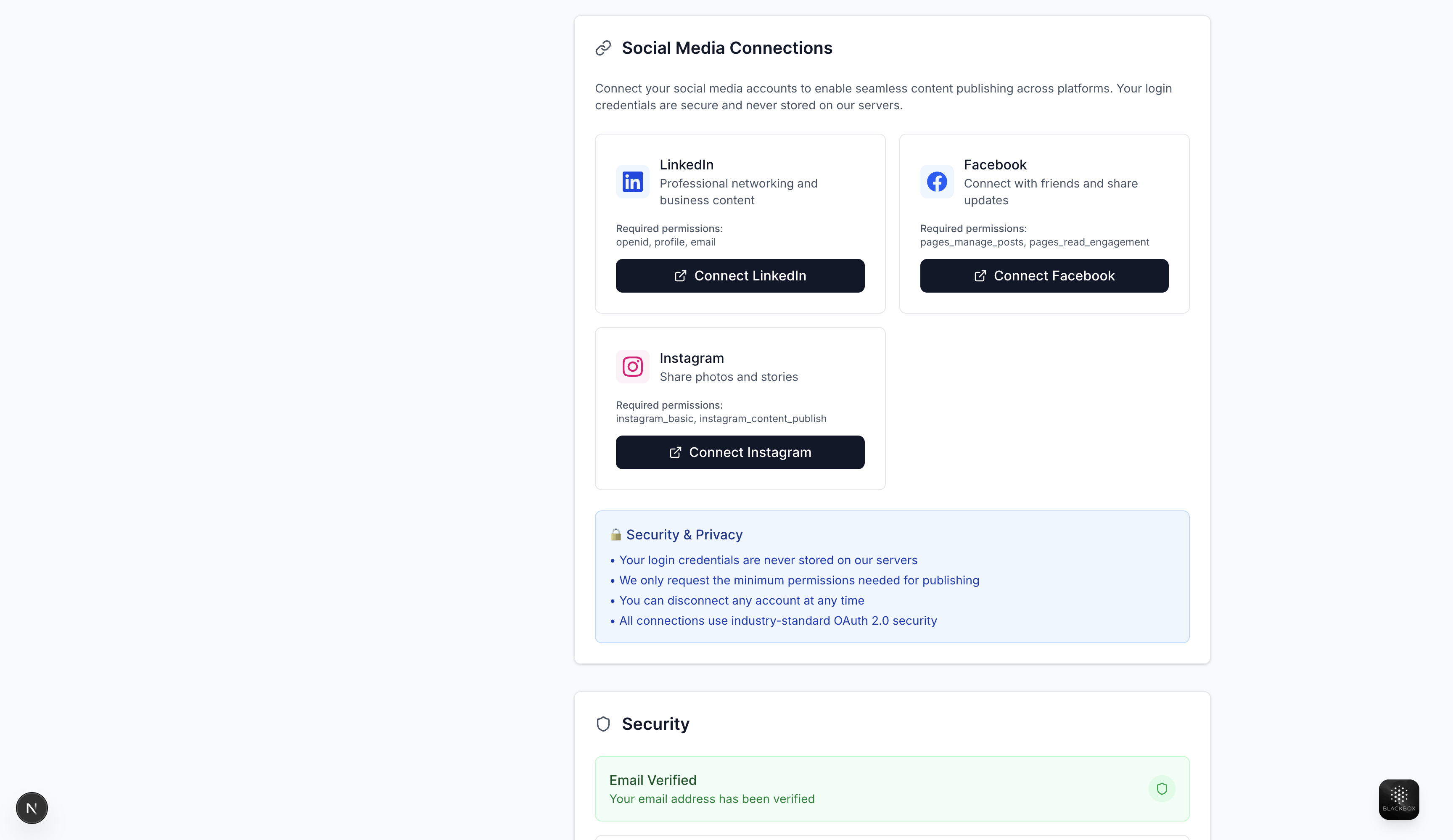 SocialSync screenshot 2