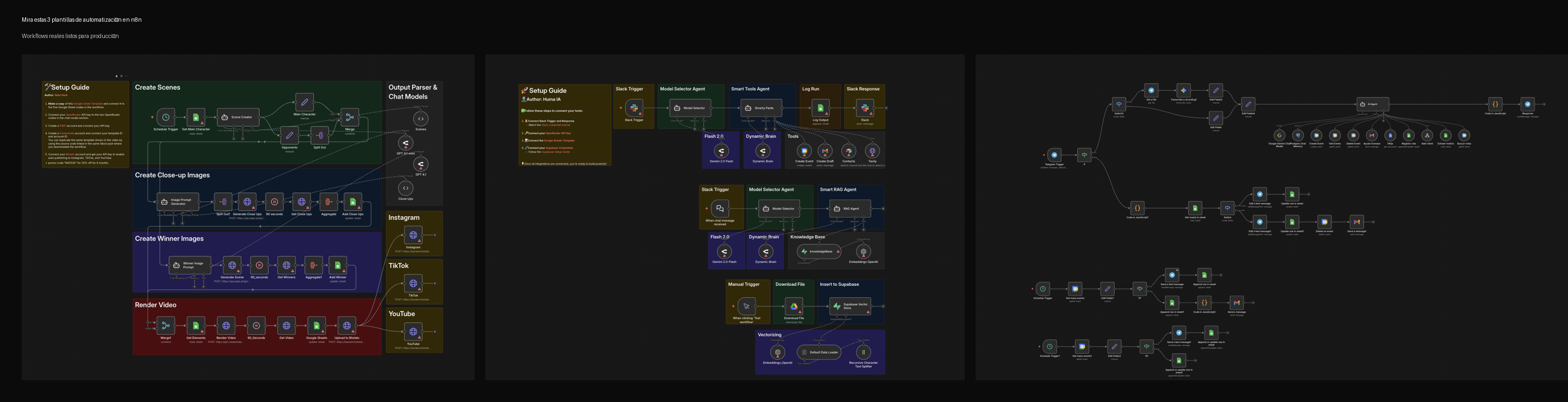 480 n8n Workflows Library Automation - Screenshot 2 showing product features and functionality