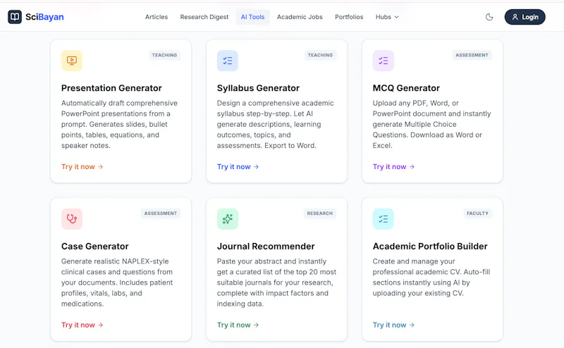 SciBayan screenshot 7