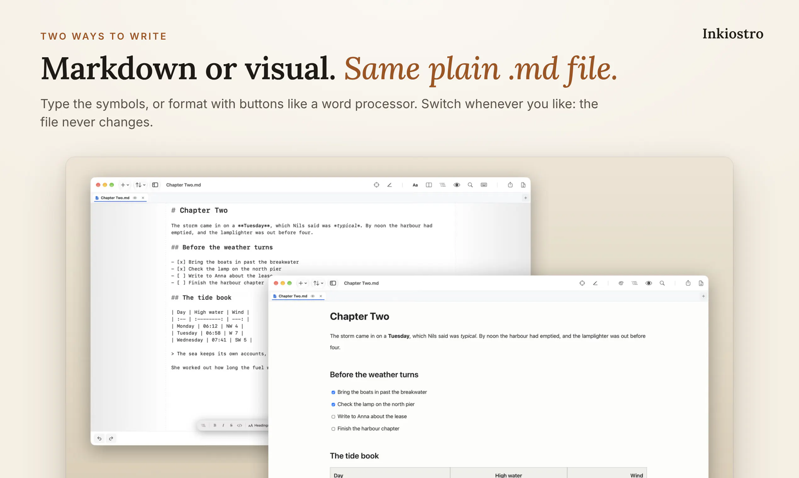 Inkiostro: Markdown Editor gallery image