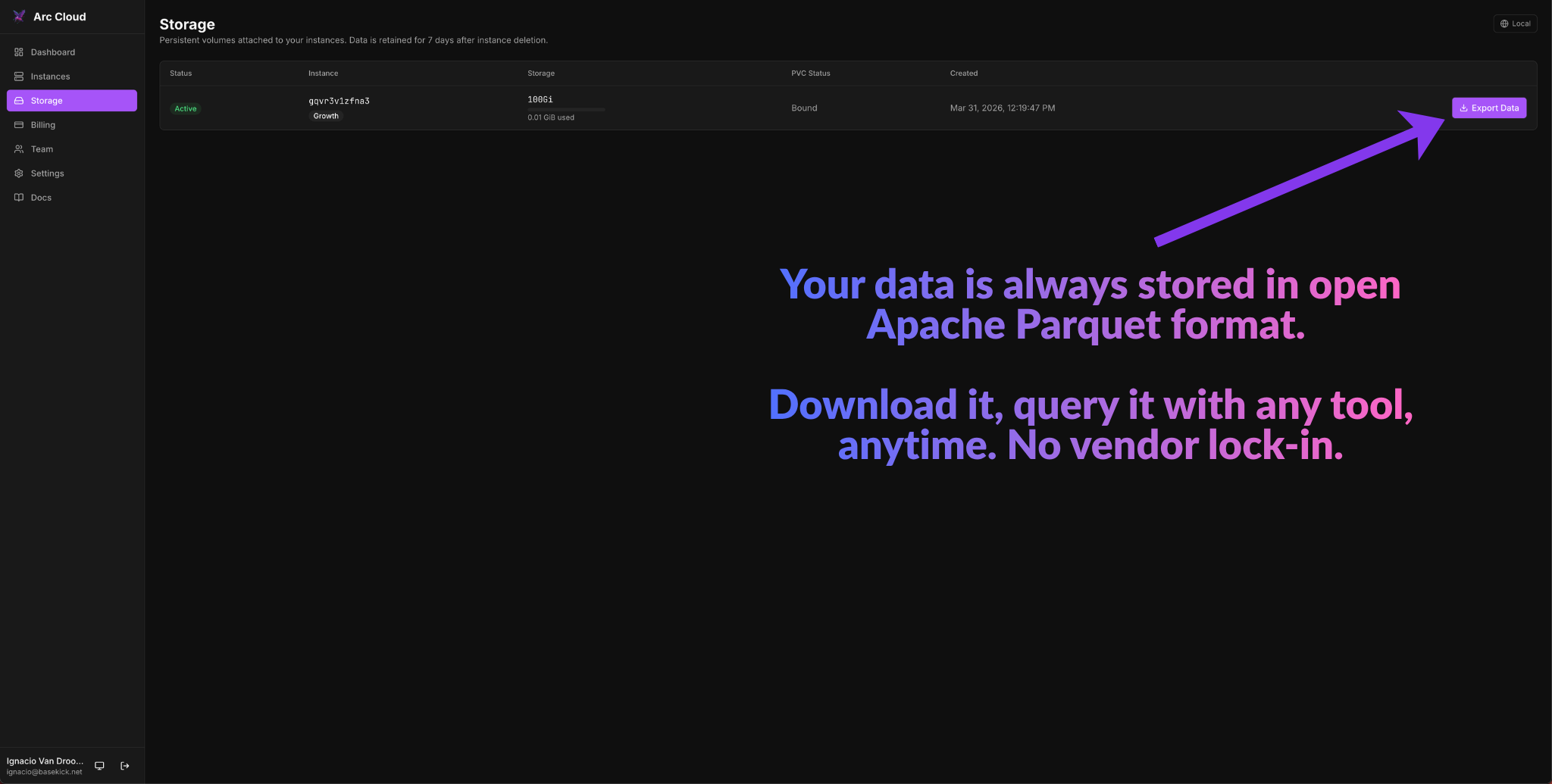 Arc Cloud by Basekick Labs gallery image