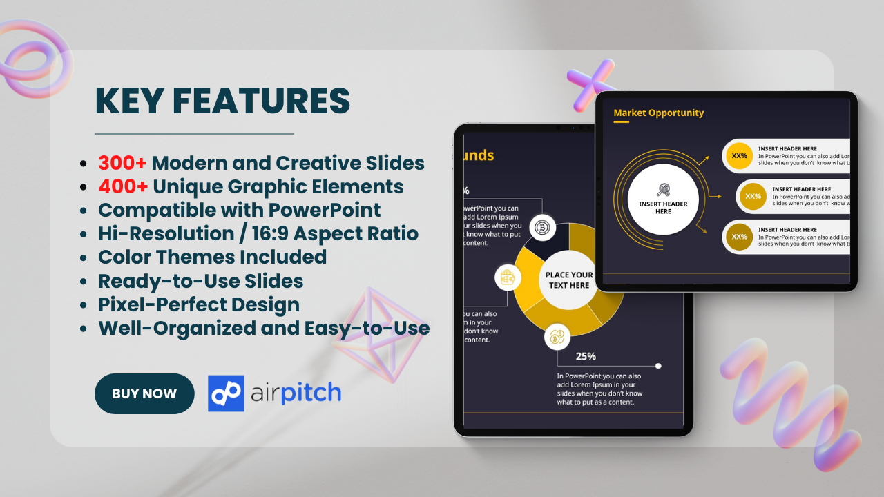 Média Modèle ultime de pitch crypto-pitch - Achetez aujourd'hui et obtenez 10% de réduction! Impressionner les VC, collecter des fonds 3