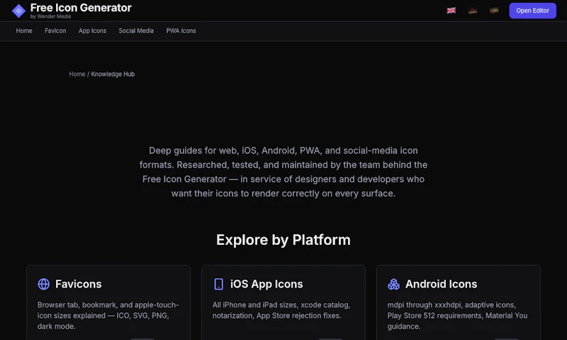 Free Icon Generator — all platforms screenshot 5