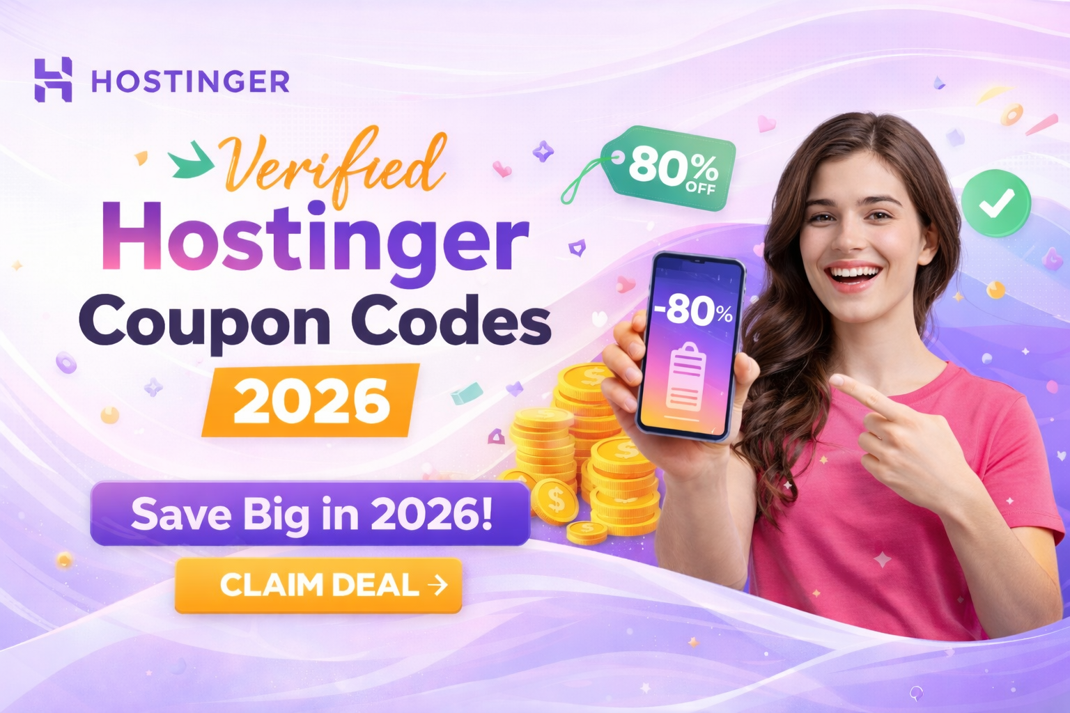 Hostinger Coupon Codes 2026 – Save 85% gallery image