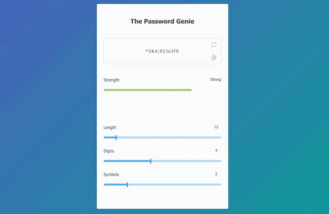 The Password Genie gallery image