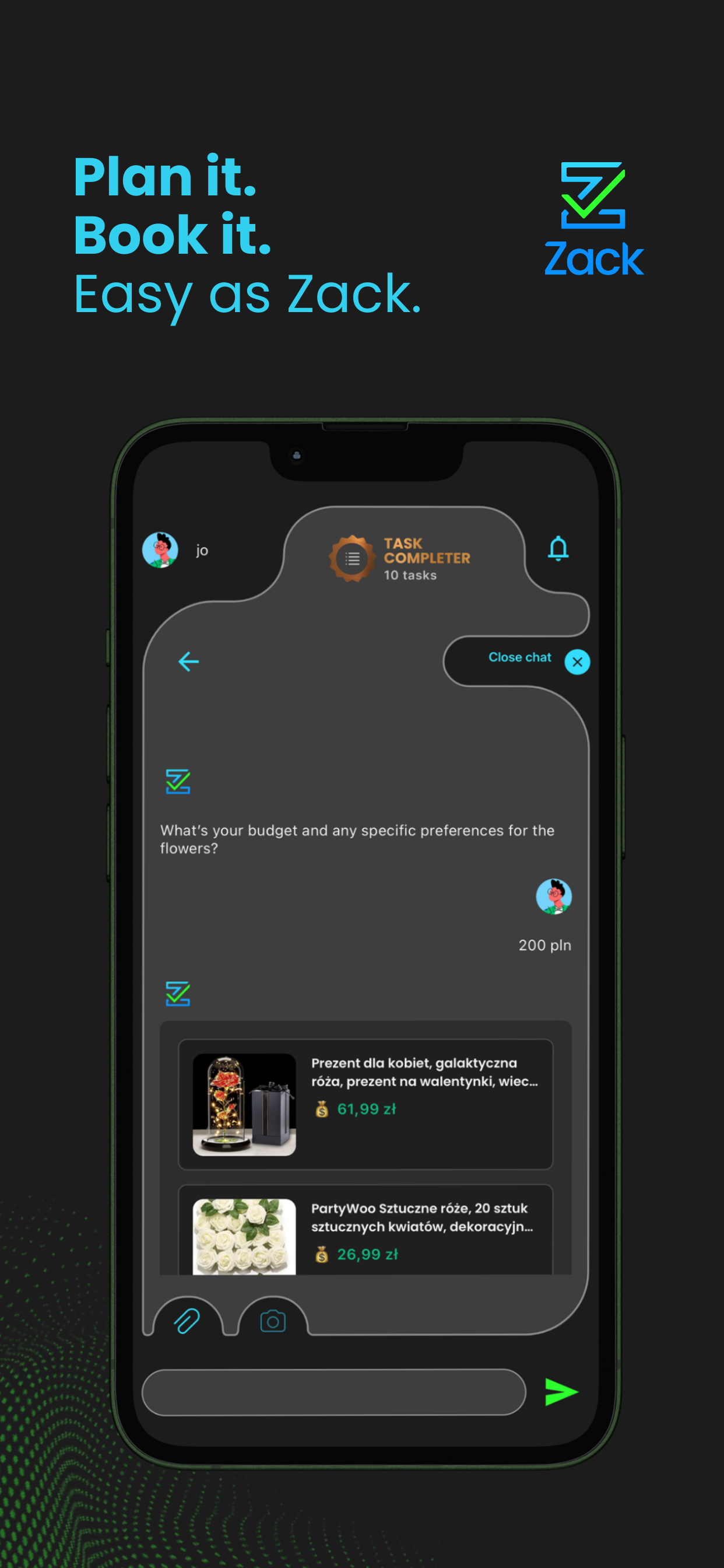 Zack App gallery image