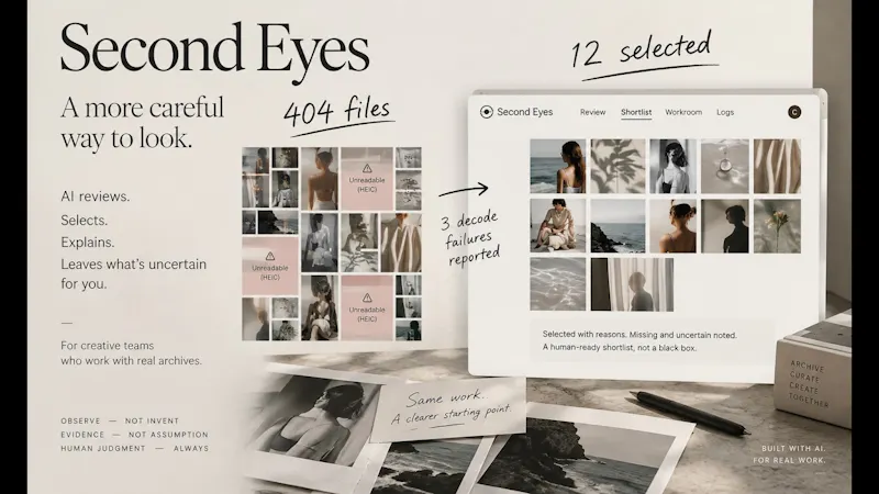 Second Eyes  screenshot 1 (video preview)