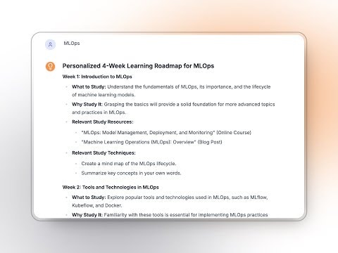 Learning Roadmaps Planner gallery image