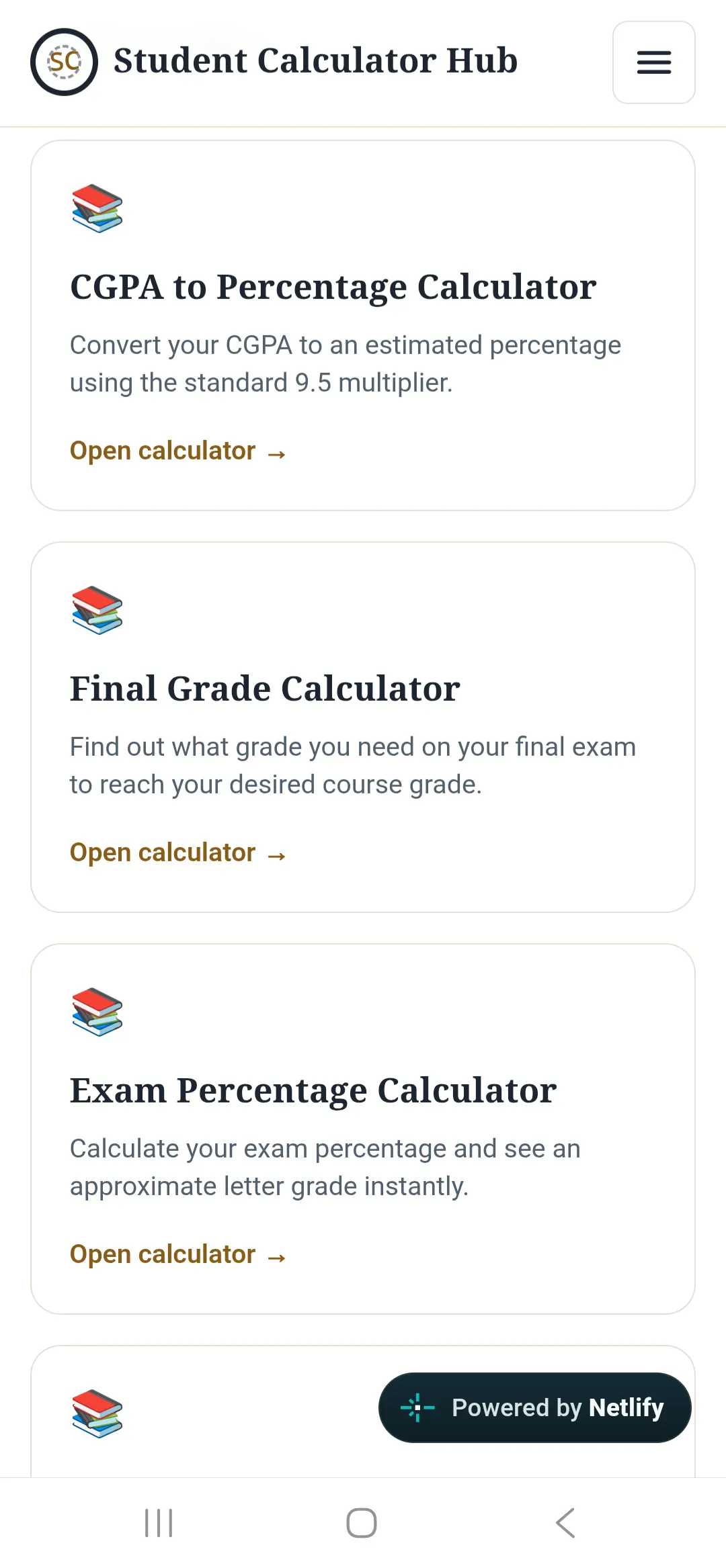 Student Calculator  gallery image