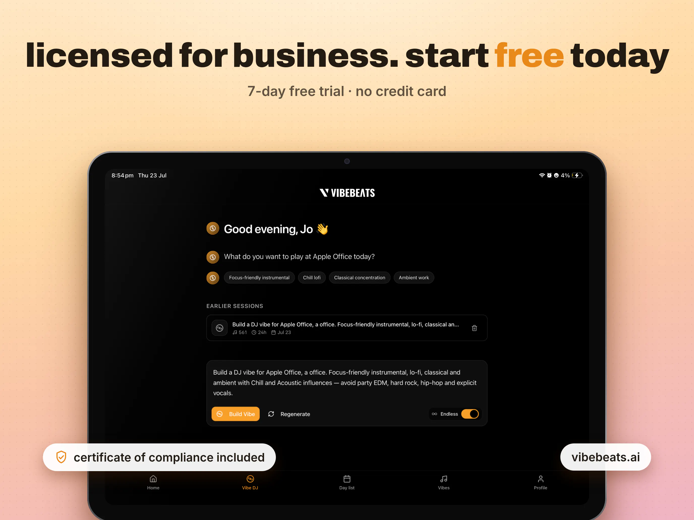 VibeBeats AI Music screenshot 5