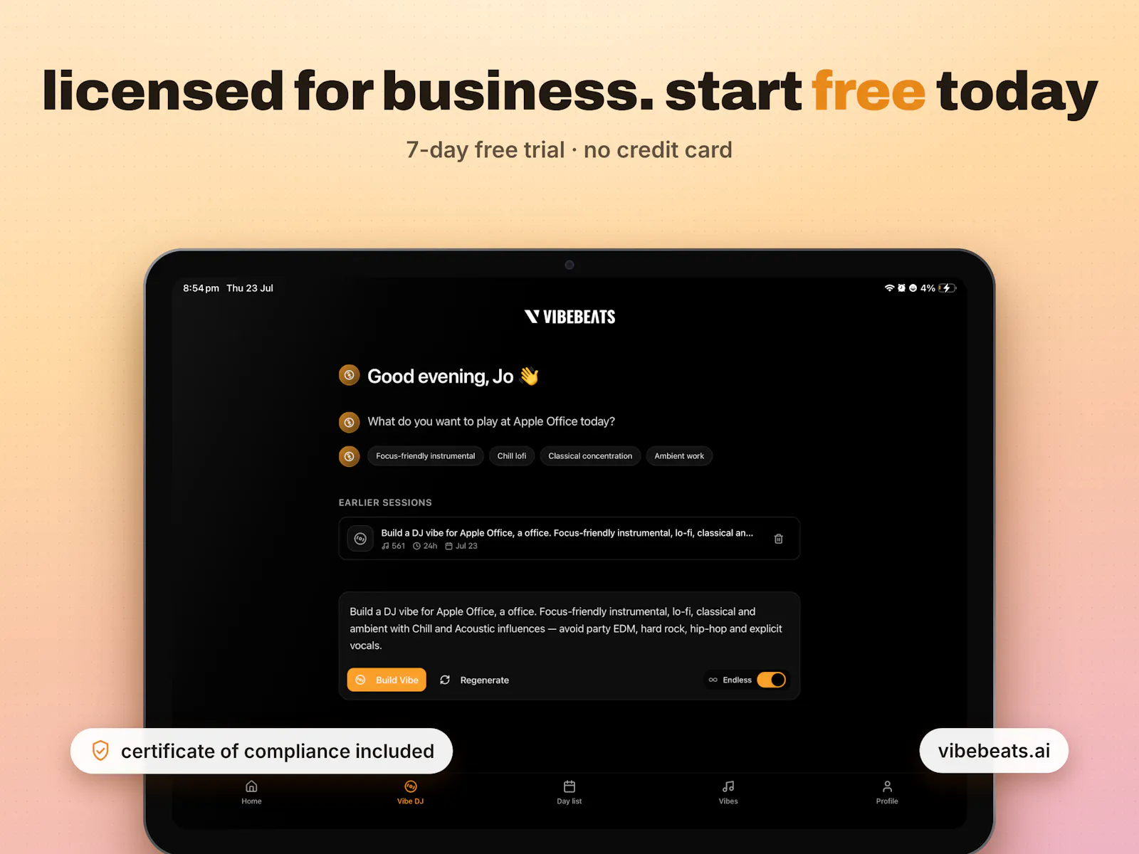 VibeBeats AI Music screenshot 5