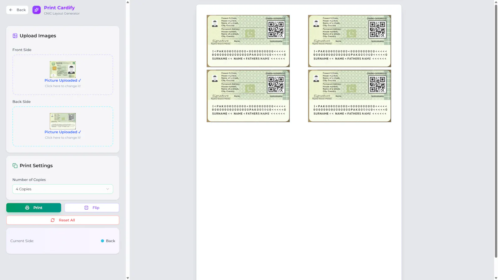 Print Cardify screenshot 3