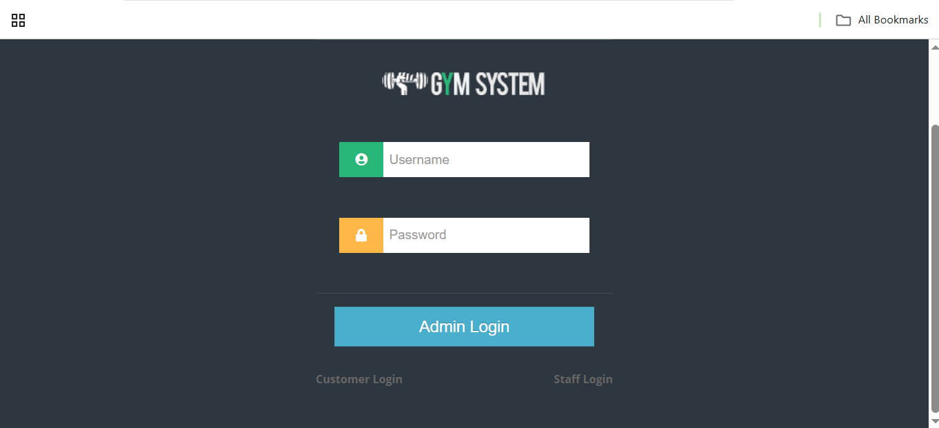 Gym Management System in PHP MySQL gallery image