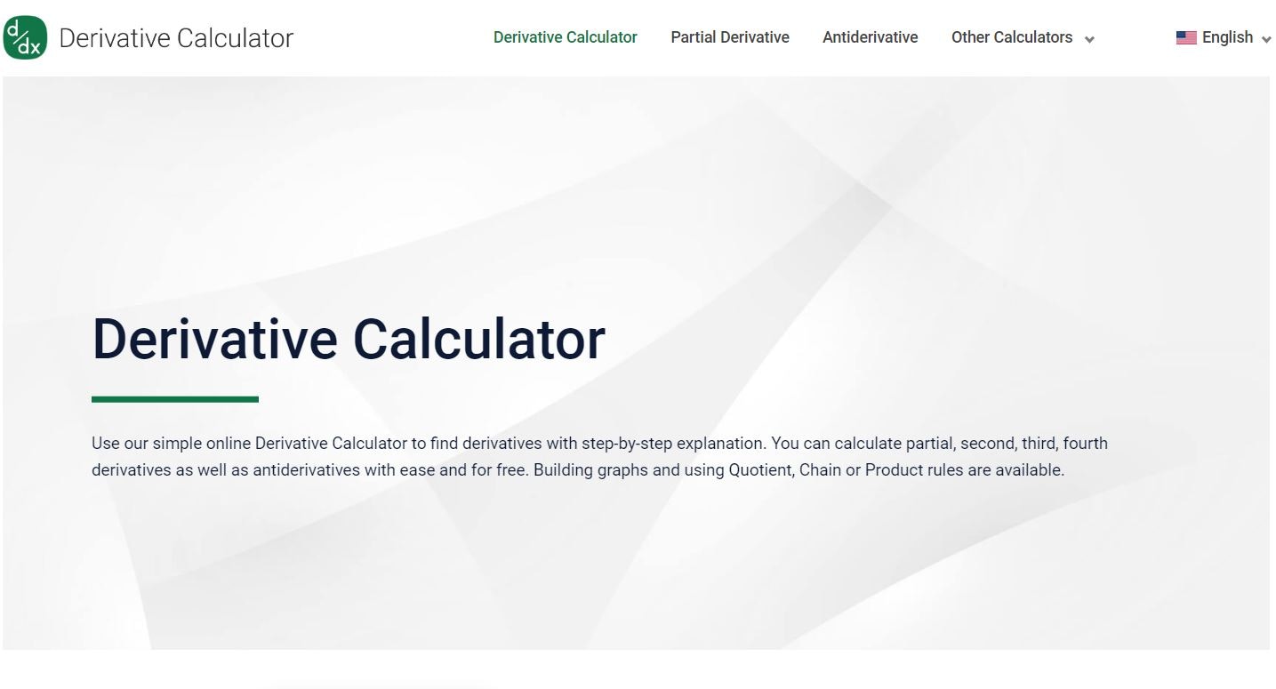 Derivative Calculator gallery image