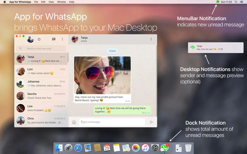 App for WhatsApp