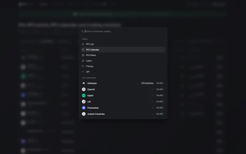 IPO Tracker screenshot 5