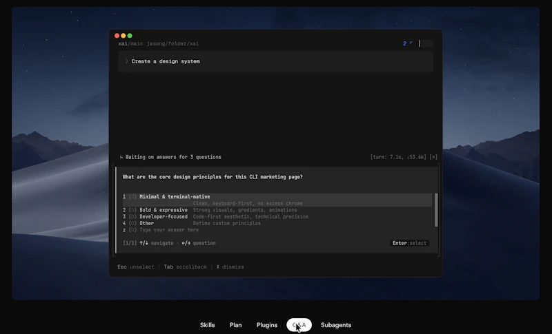 Grok Build screenshot 7