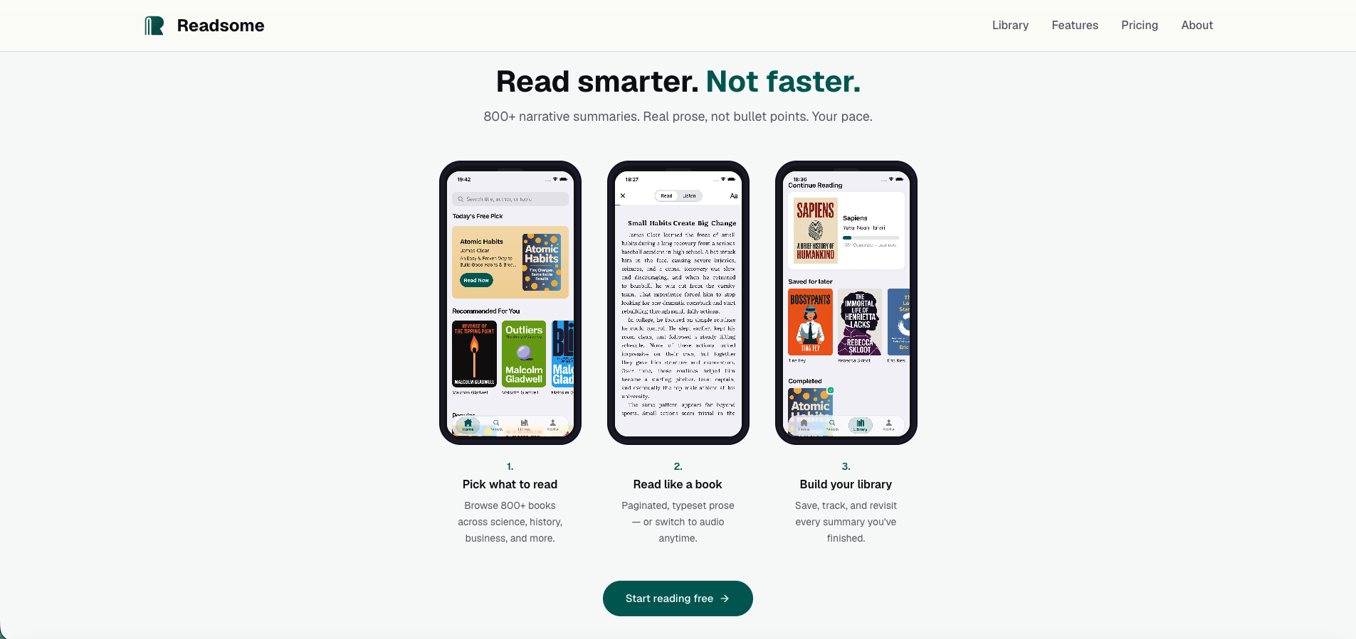 Readsome: book summaries gallery image