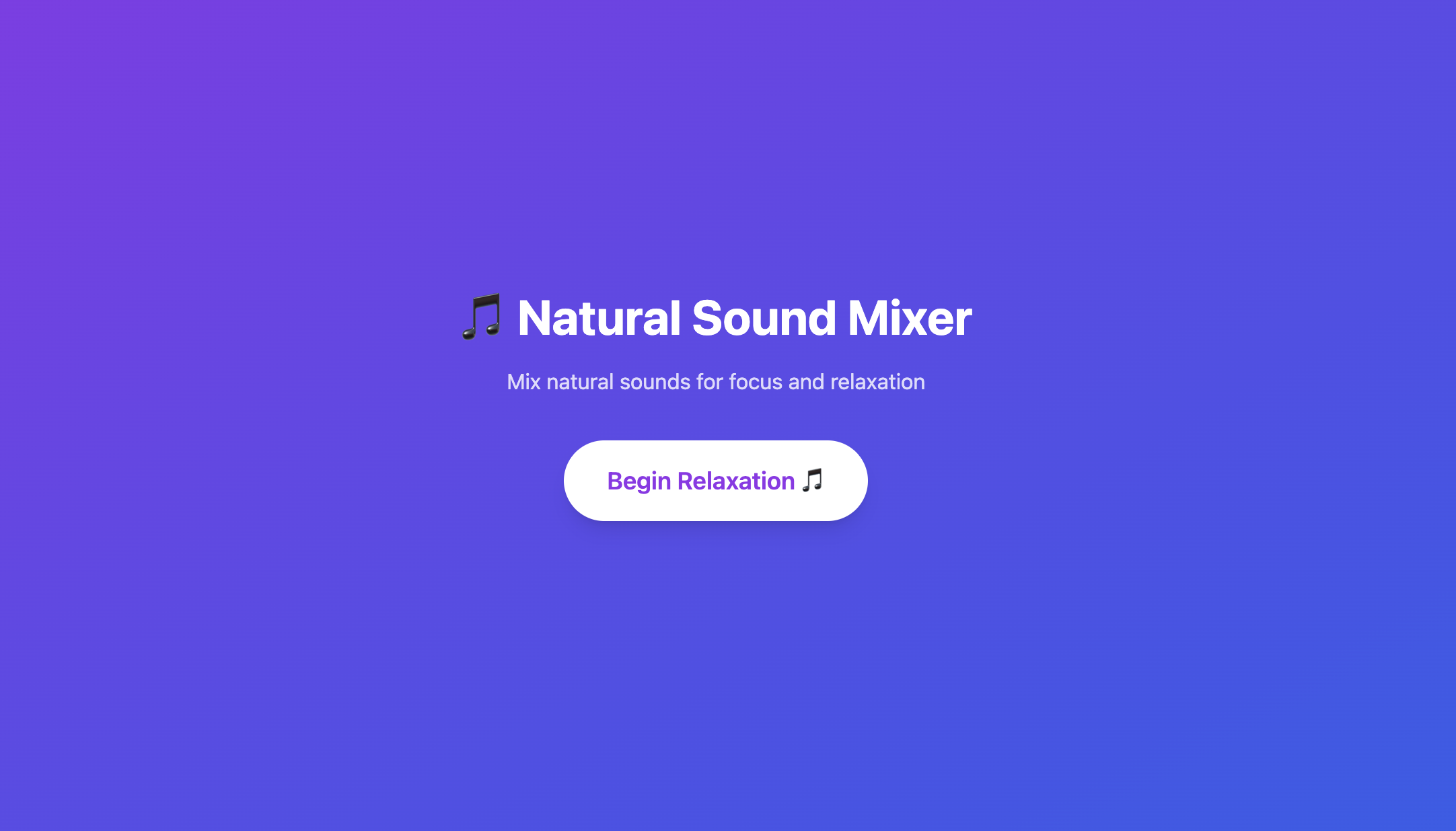 Natural Sound Mixer gallery image
