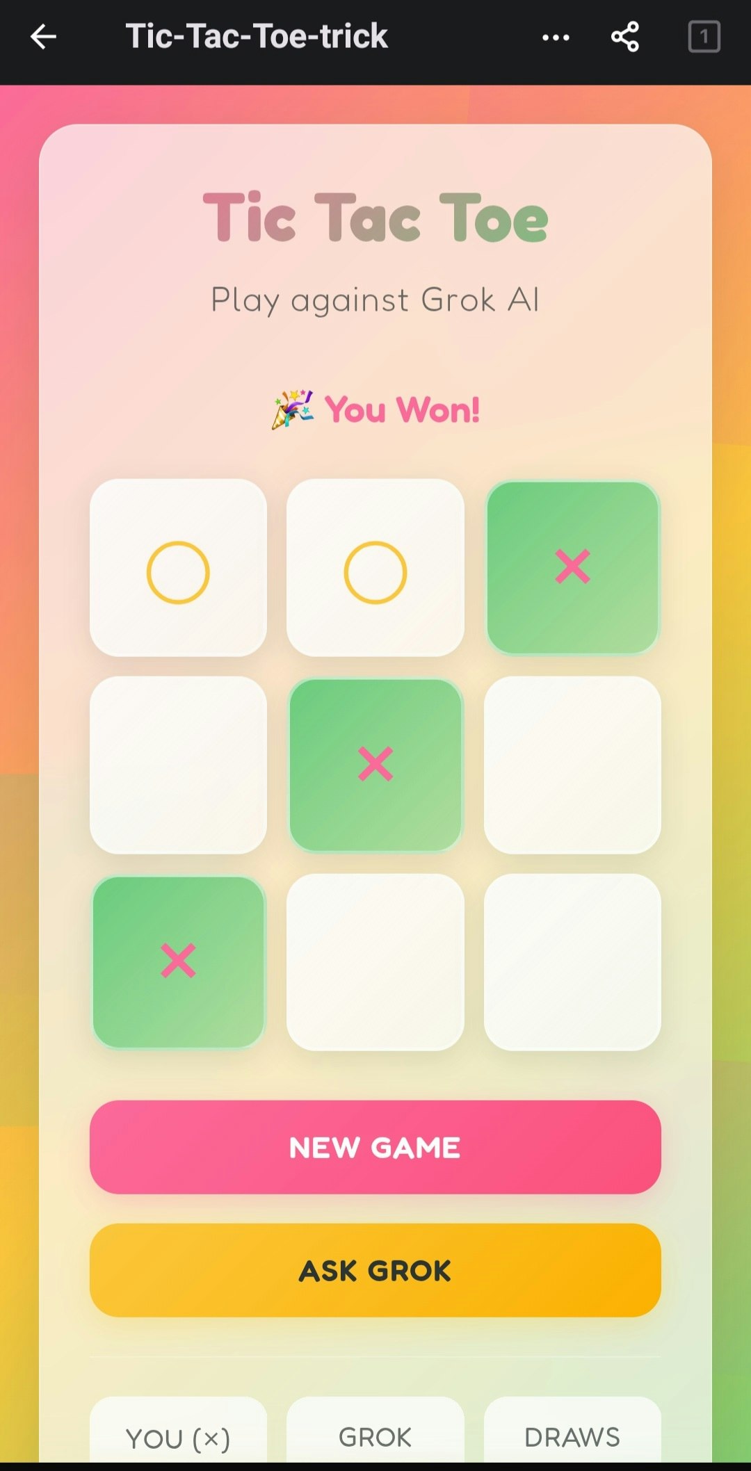 Tic-Tac-Toe game  gallery image