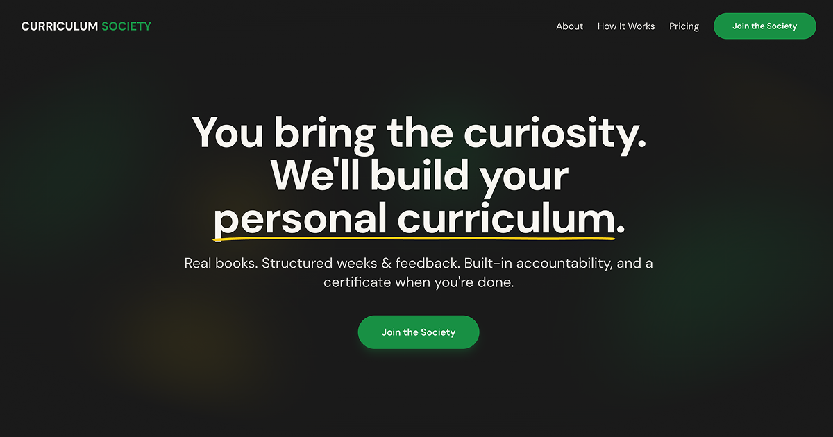 Curriculum Society gallery image