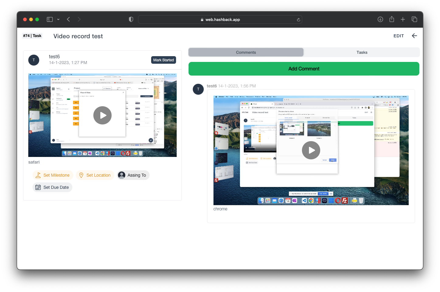 Hashback - Video zum Projektgespräch Medien 3