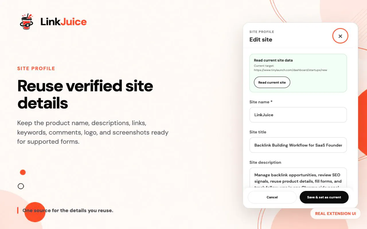 LinkJuice gallery image